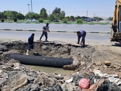 رفع بیش از ۳هزار حادثه فاضلاب در آبفای منطقه۲ کرمانشاه