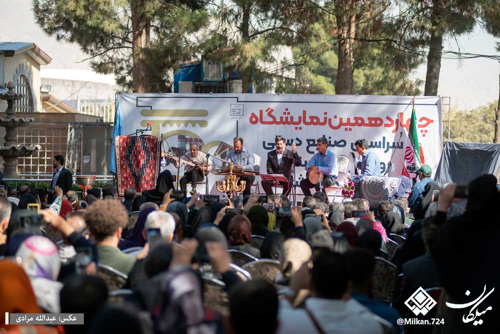 افتتاح چهاردهمین نمایشگاه سراسری صنایع‌دستی کرمانشاه/ هنرمندان ۳۰ استان دست‌سازه‌های خود را به‌نمایش گذاشتند